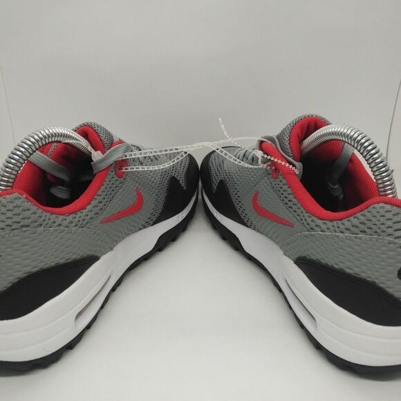 Nike Air Max 1 Golf Spikeless Golf Shoes Sneakers Men's Size 7.5 Grey, Red, Blue - Picture 5 of 8